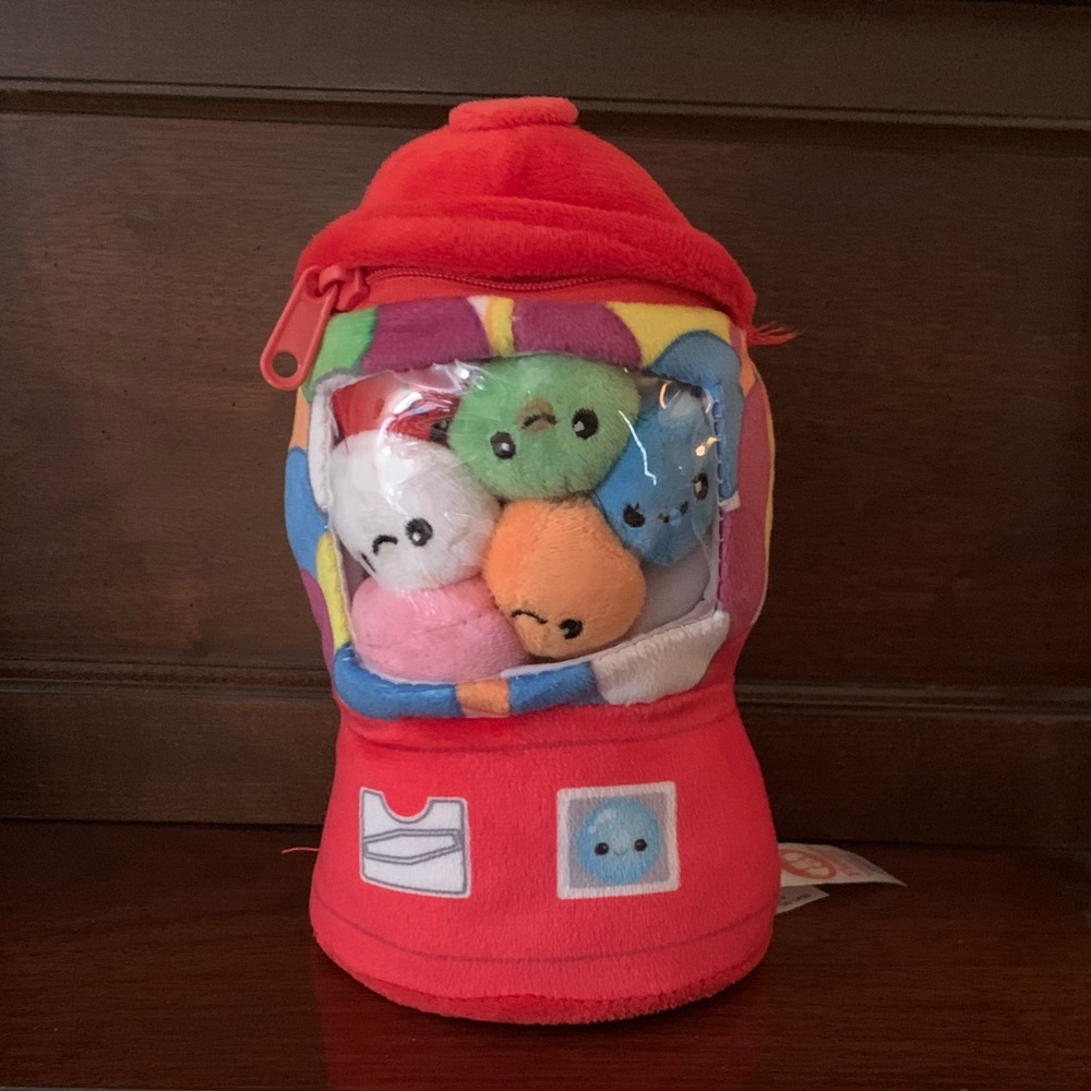 Fiesta Gumball Machine Plush Removable Gum Balls 7”